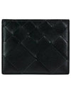 Intrecciato Card Wallet Black - BOTTEGA VENETA - BALAAN 2