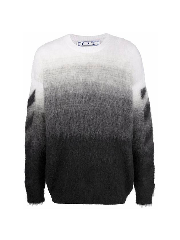 block wool knit white black - OFF WHITE - BALAAN 1