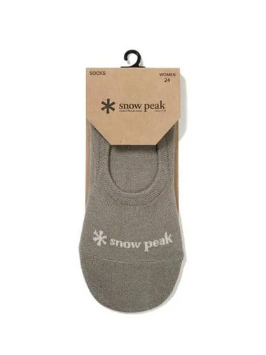 Short Sneakers Socks Fog Gray S24MUFSO83 - SNOW PEAK - BALAAN 1