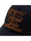 Y Project Men's Logo Embroidered Ball Cap CAP01S25 BLACK - Y/PROJECT - BALAAN 6