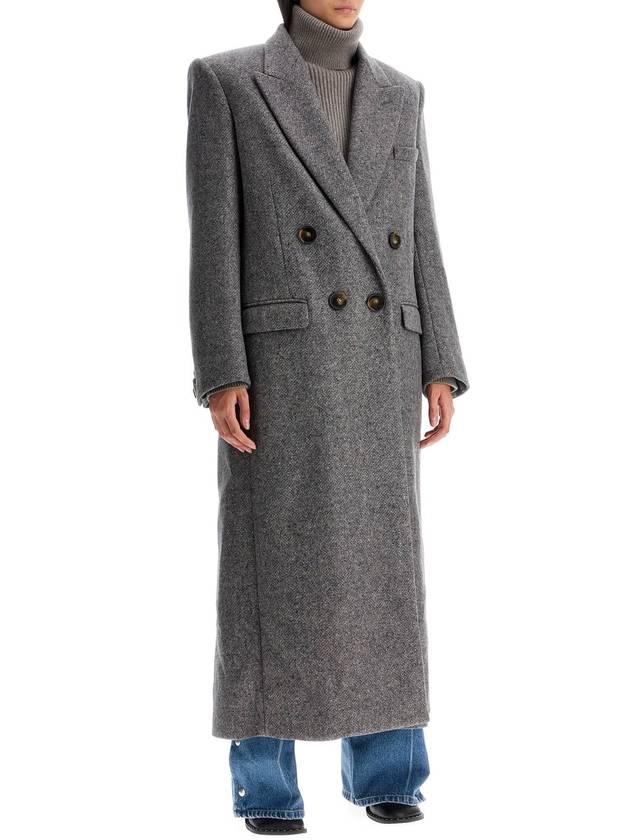 maxi tweed coat in - STELLA MCCARTNEY - BALAAN 2