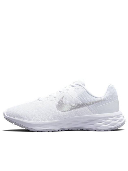 Revolution 6 Next Nature Low Top Sneakers Silver White - NIKE - BALAAN 2