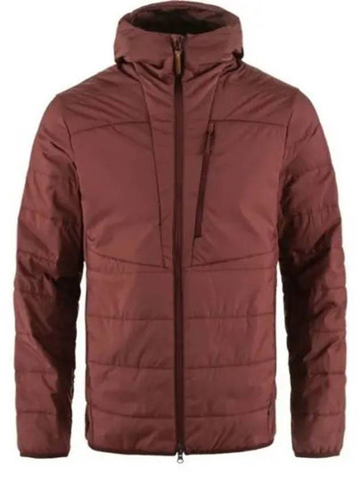 Keb Hooded Padding Maroon - FJALL RAVEN - BALAAN 2