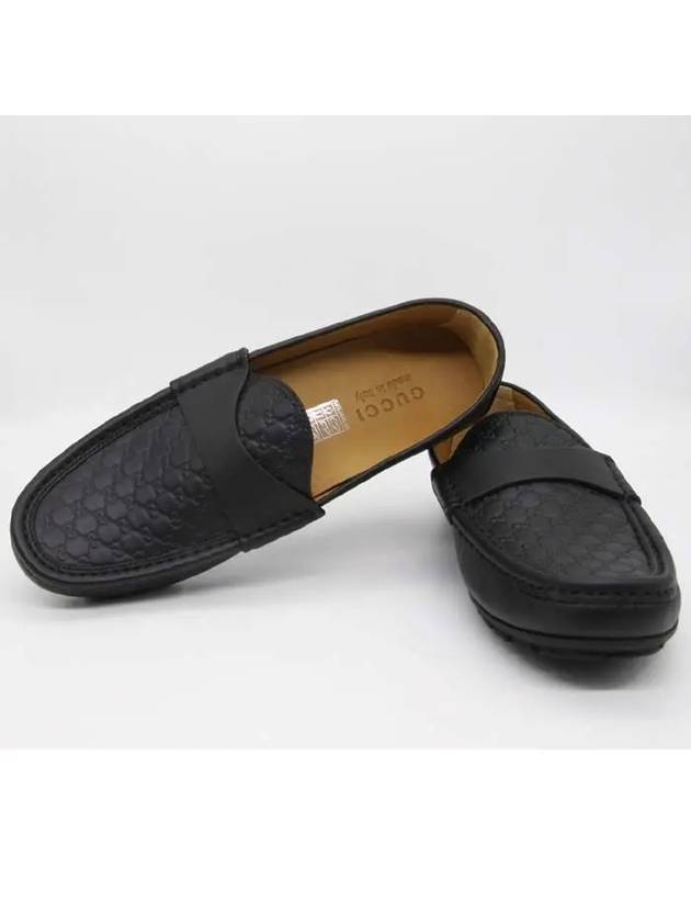 Micro Sima Driving Shoes Black - GUCCI - BALAAN 4