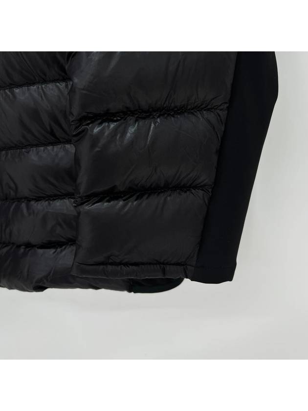 Black Waffen lightweight padding size 4 - MONCLER - BALAAN 9