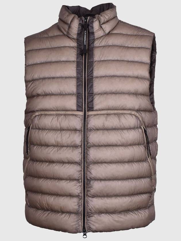 D.D.Shell Lens Down Vest Vintage Khaki - CP COMPANY - BALAAN 2