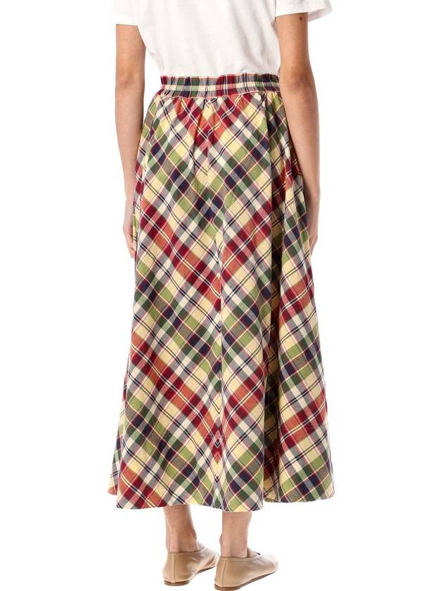 MIDI SKIRT CHECK - POLO RALPH LAUREN - BALAAN 2