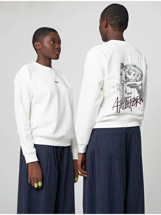 Sewing Sweatshirt Off-White - ATHPLATFORM - BALAAN 3