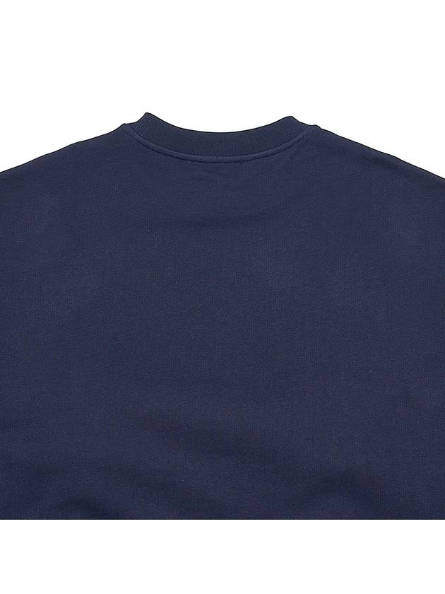 Eliot Logo Sweatshirt Navy - A.P.C. - BALAAN 8