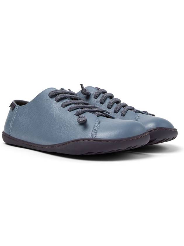 Peu Leather Low Top Sneakers Gray - CAMPER - BALAAN 3