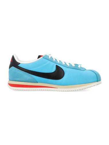 Cortez TXT Low Top Sneakers Blue - NIKE - BALAAN 1