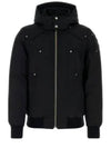 Ballistic Hooded Down Bomber Padding Black - MOOSE KNUCKLES - BALAAN 2