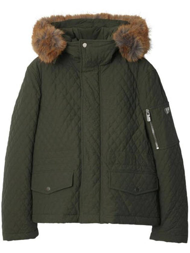 quilted puffer jacket - BURBERRY - BALAAN 1