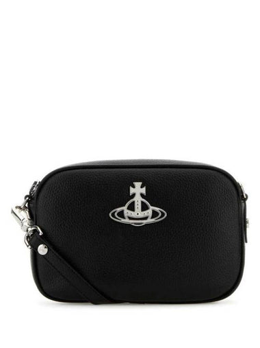 Anna Camera Cross Bag Black - VIVIENNE WESTWOOD - BALAAN 1