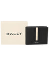 Half wallet RBN BIFOLD ID U901P BLACK Men's half wallet - BALLY - BALAAN 5