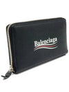 Women s Balenciaga 516362 Black Leather Everyday Round Zipper Long Wallet gt Gangbuk used luxury goods - BALENCIAGA - BALAAN 4