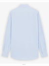 Small Fox Head Patch Classic Long Slevee Shirt Light Blue - MAISON KITSUNE - BALAAN 3