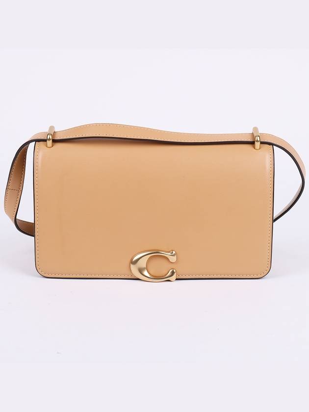 C gold logo beige bandit shoulder bag - COACH - BALAAN 1