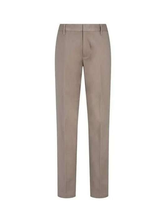 Men s Cotton Blend Chris Pants Light Brown 271923 - EMPORIO ARMANI - BALAAN 1