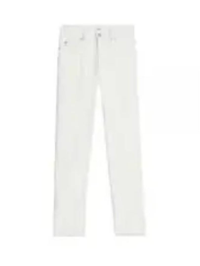 Denim Straight Jeans White - AMI - BALAAN 2