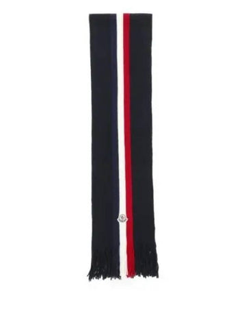 3C00019 A9575 742 Tree Color Wool Scarf - MONCLER - BALAAN 1