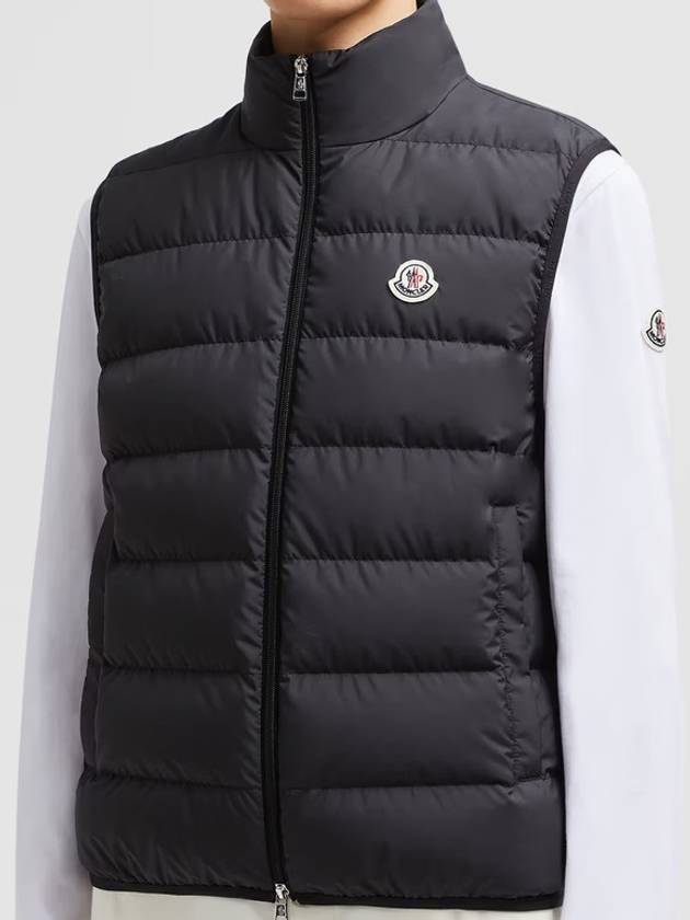 Contrin Down Vest Black - MONCLER - BALAAN 4