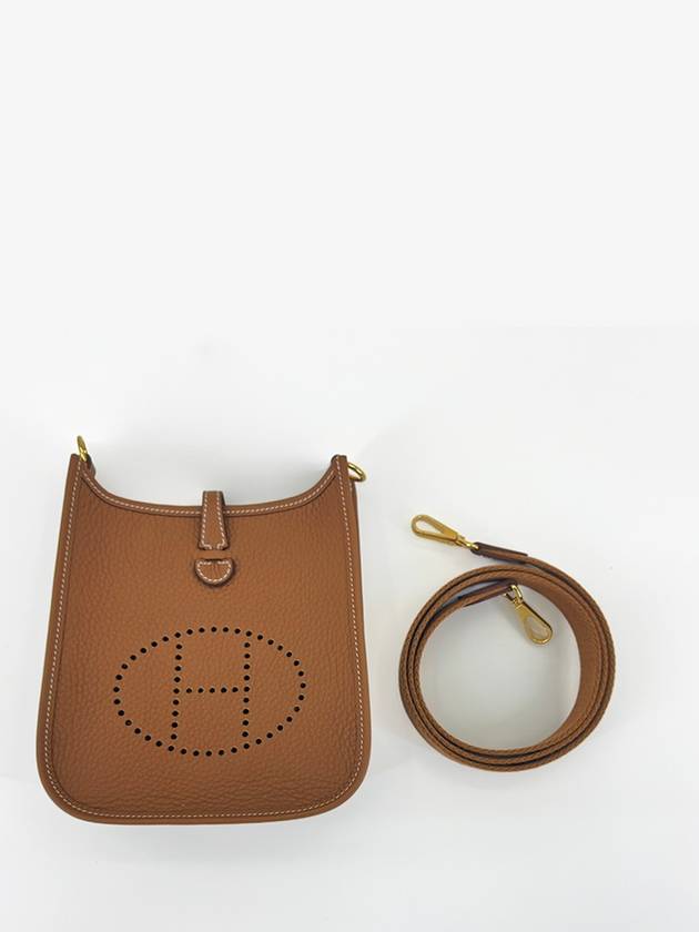 Evelyne 16 Amazone Bag Clemence & Gold - HERMES - BALAAN 4