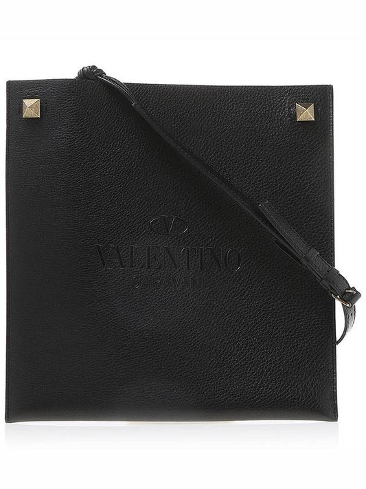 Identity Leather Cross Bag - VALENTINO - BALAAN.