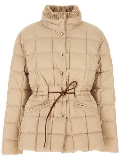 Women's Antigone Short Down Padding Beige - MONCLER - BALAAN 2