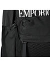 EA7 Logo Print Backpack Black - EMPORIO ARMANI - BALAAN 5