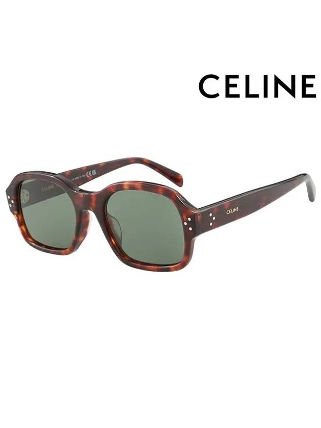 Sunglasses CL40266U 52N Square Acetate Women s - CELINE - BALAAN 3