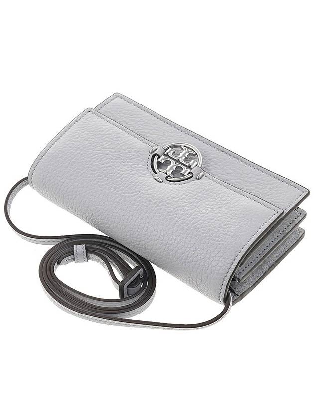 Miller Wallet Cross Bag Grey - TORY BURCH - BALAAN 5