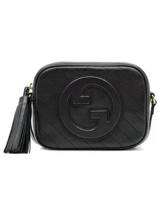 Blondie Small Leather Shoulder Bag Black - GUCCI - BALAAN 2