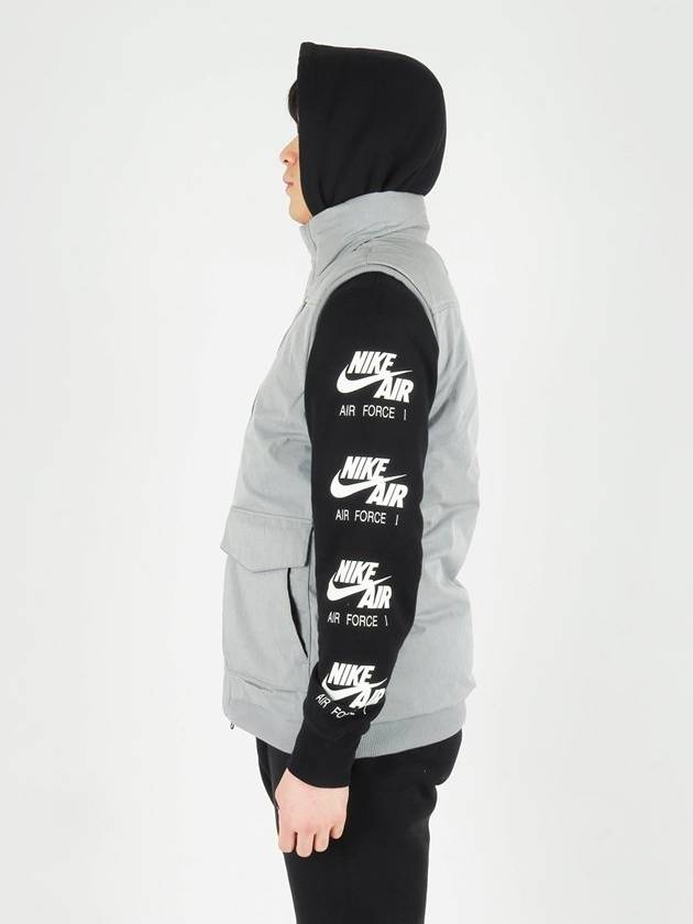 Heavy Down Vest Grey - NIKE - BALAAN 13