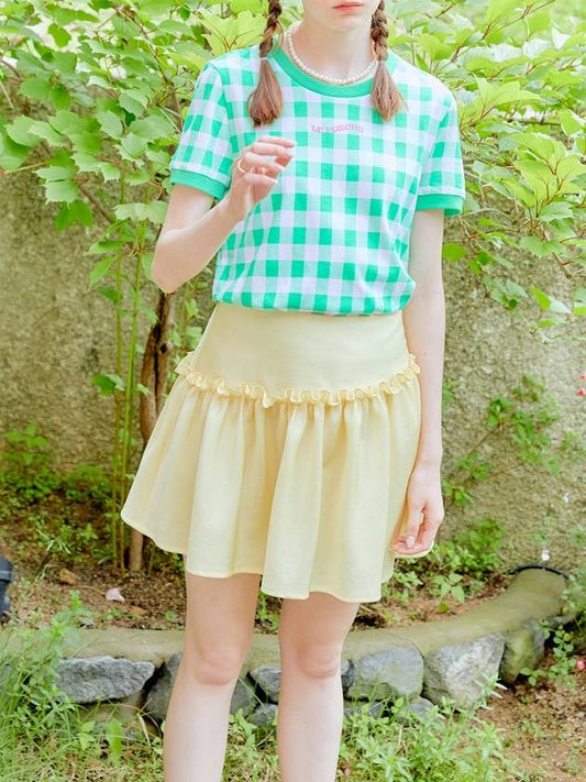 Sunflower Skirt FR212SK01YE - LE FORONG - BALAAN 2