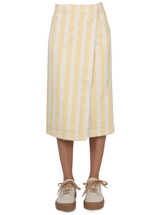 STRIPED PATTERN SKIRT - SUNNEI - BALAAN 1