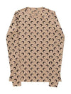 WTO068 CJER0001 TA10 Women's Long Sleeve TShirt - MARINE SERRE - BALAAN 1