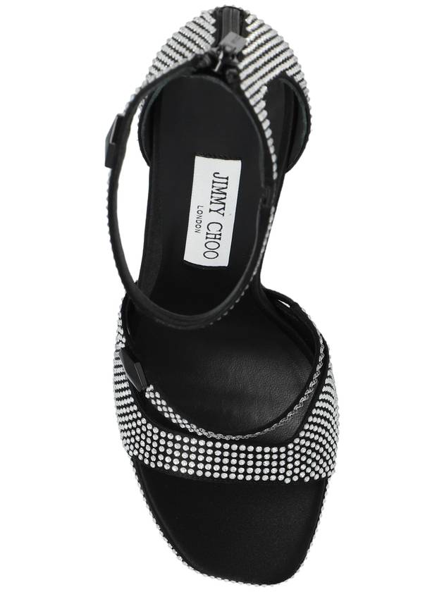 Jimmy Choo Platform Sandals Claressa, Women's, Black - JIMMY CHOO - BALAAN 6