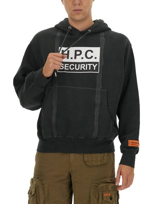 SWEATSHIRT WITH LOGO PRINT - HERON PRESTON - BALAAN 4