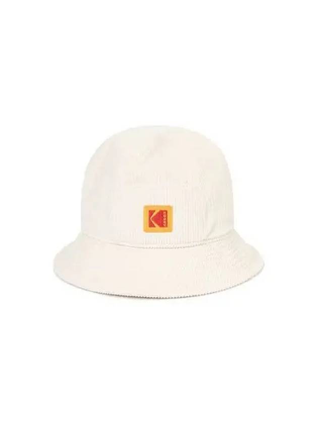 KODAK Apparel Corduroy Dome Bucket Hat IVORY - KODO - BALAAN 1