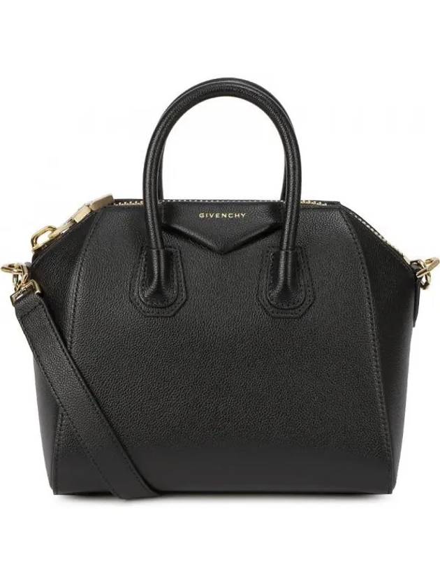 Givench Antigona Leather Mini Bag Black - GIVENCHY - BALAAN 2