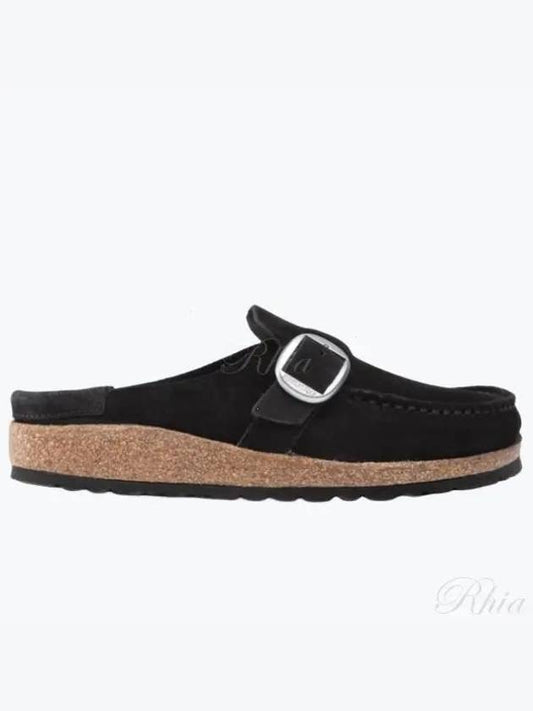 Closed Toe Suede Mule Black - BIRKENSTOCK - BALAAN 2