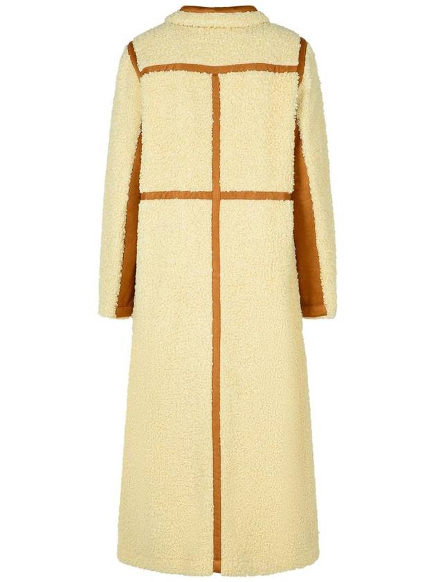 Stand Studio 'Bibi' Cream Faux Fur Coat - STAND STUDIO - BALAAN 3