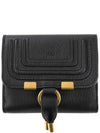 Marcie Square Flap Half Wallet Black - CHLOE - BALAAN 2