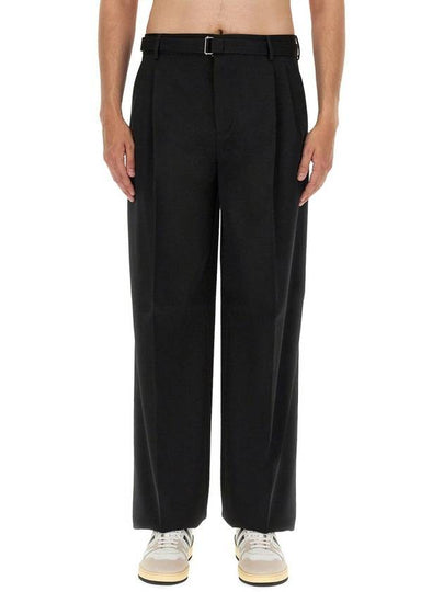 Straight Pants RM TR0004 4885 E2310 BLACK - LANVIN - BALAAN 2