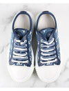 LV Squad Denim Sneakers 36 5 235 - LOUIS VUITTON - BALAAN 9