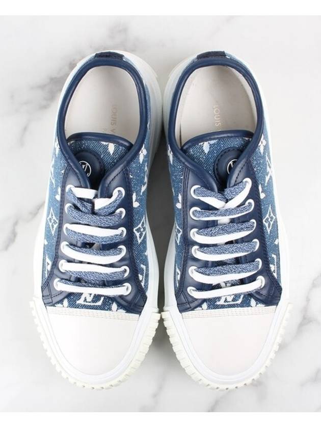 LV Squad Denim Sneakers 36 230 - LOUIS VUITTON - BALAAN 9