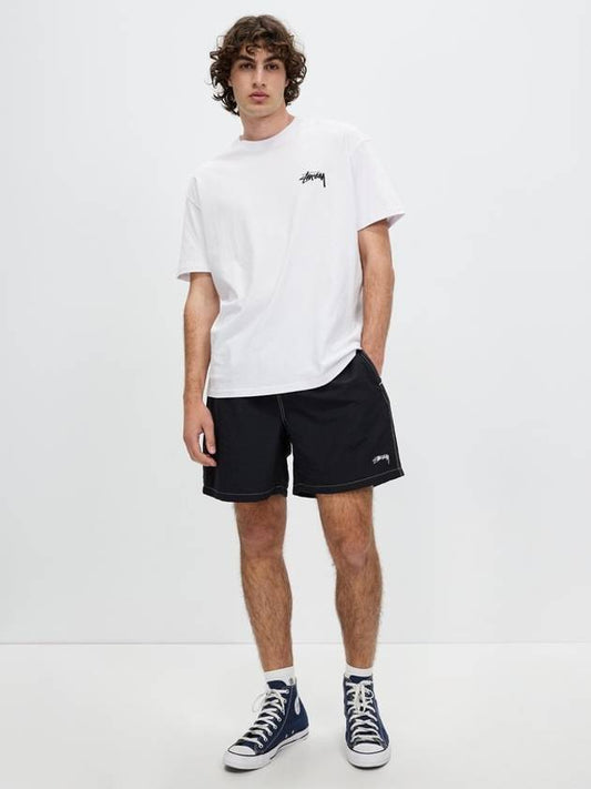 Contrast Stock Water Shorts Black - STUSSY - BALAAN 2