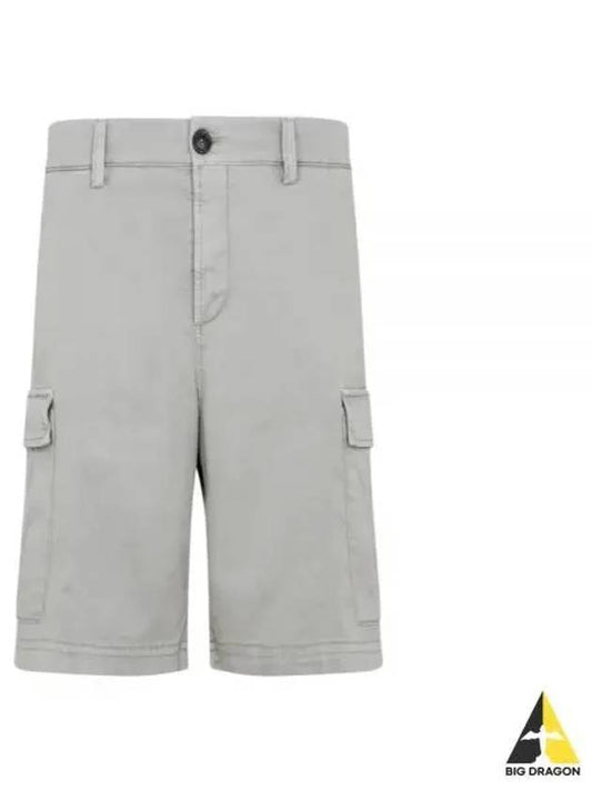 Cargo Mit Seitentaschen Shorts Grey - BRUNELLO CUCINELLI - BALAAN 2