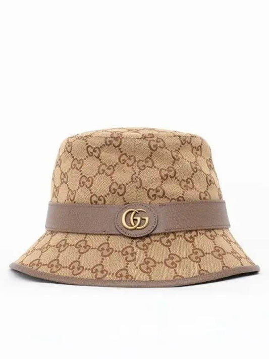 GG Canvas Fedora Beige - GUCCI - BALAAN 2